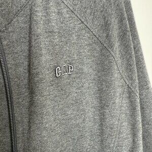 GAP Gray Full-Zip Jacket | Women’s Size M | Athleisure Essential
